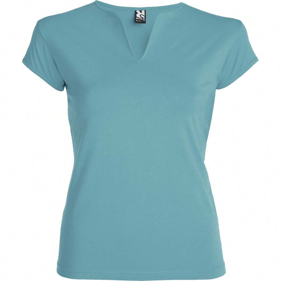 Roly Womens/Ladies Belice T-Shirt - Dusty Blue - View 1