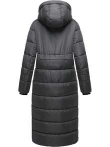 Plus Size Down Coats - Gray-303 - View 5