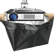 Funda Impermeable para Proyector, Wanlian Cubierta Negra de Tela Oxford 210D - Negro - Ver 1