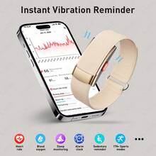 LIGE Fashionable New Smart Bracelet, Screen-Less Design, Waterproof, Multiple Exercise Modes, Exercise Tracking Records, Sleep Monitoring - View 7