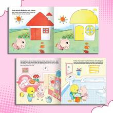 Early English Literacy Picture Story Notebooks, Little Thinkers Series, Simple English Reading For First Words And Sentences, Daily Life, Feelings, Home And Social Learning Themes, Cute Illustrated Stories For Home And Classroom - Early English Literacy - View 3