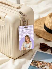 PVC Photo Name Tags, Backpack Luggage Tags, Double-Sided Anti-Loss Labels With Contact Information, Back To School Gift, Travel Luggage Identification Accessories - Multicolor - View 4