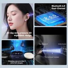 Philips TAQ3020 Earbud Nirkabel Sejati Tipe Terbuka Bluetooth 5.4 Headphone Terbuka dengan AI Clear Call Kontrol Sentuh Daya Tahan Baterai Lama - View 4