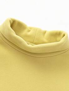 Balabala Baby Long‑Sleeve T‑Shirt Soft‑Snug New Winter Base Layer Versatile Inner Top For Boys & Girls Daily Wear - Deep Khaki - View 6