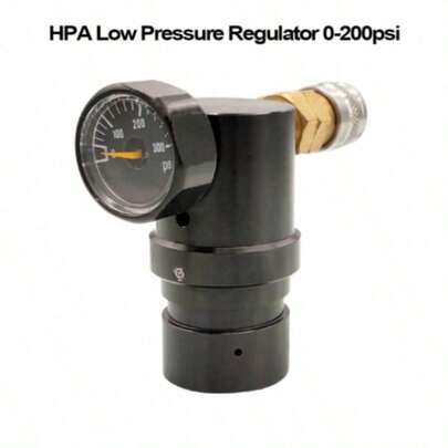 Airsoft Paintball HPA Micro MR GEN2 Atemregler W/US Foster Coupler & Remote Hose