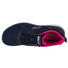 Skechers Bountiful - Quick Path - Navy Womens Sports Shoes - Royal Blue - View 3