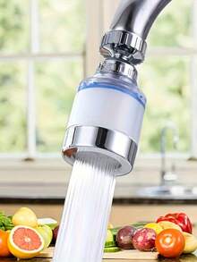 8/5/3/1 Water Purification Faucet With Replaceable Filter, Splash-Proof Faucet Head With Filter, Rotatable Faucet Filter Extender, Household Bathroom Water Filtration System, Faucet, Water Purifier, Kitchen, Bathroom,Tap Filter,Water Filter - Multiple Styles - View 2