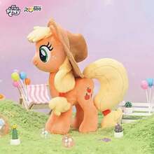 Hasbro My Little Pony 10英吋 Applejack 毛絨娃娃，創意卡通毛絨娃娃，完美禮物 - 蘋果酒 - 查看 2