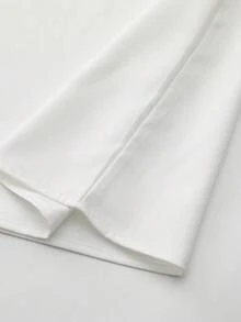 新款男士寬鬆連帽長袍，奢華刺繡長袖穆斯林服飾，中東 Juba Sobey 傳統男士長袍 - 白色 - 查看 10