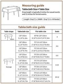 1pc Lace Embroidered Tablecloth, Scalloped Hem Decor, Polyester Fabric, Floral Embroidery Pattern, Rectangular Square Tablecloth, Suitable For Dining Room Living Room Tabletop Decoration - Beige - View 4