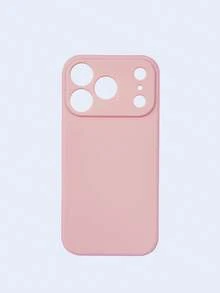 1pc 5 Colors Optional Solid Matte Phone Case Covers Unisex Minimalist All-Match Style Daily Versatile Black Beige Pink Blue Purple TPU Soft Shell Full Coverage Anti-Drop Compatible With IPhone Case,Compatible With IPhone17 /Compatible With IPhone17 Promax/Compatible With IPhone16 /Compatible With IPhone 15 /Compatible With IPhone 14 Pro Max Fast Shipping - Multicolor - View 147