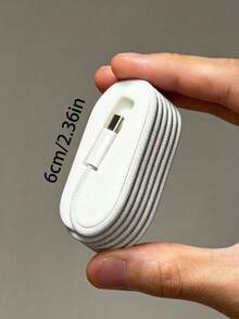 2pcs Portable Phone Charging Cable Organizer, Anti-Tangle Desktop Travel Universal Cable Winder, Portable Earphone Charging Cable Winder Clip - Multicolor - View 2