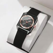Women's Casual Watch, Square Dial, Analog Display, Accurate Timekeeping, Suitable For Daily And Casual Occasions - Birthday Gift, Anniversary Gift, Graduation Gift - Minimalist Design, Fashionable And Elegant, Perfect Gift Choice. - V541 - View 12
