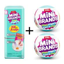 ZURU Mini Brands Fridge Surprise Series 1 Mystery Capsule, Collectible Mini Food Realistic Toys, Random Style, Gift For Collectors - Multicolor - View 5