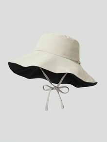 1pc Women's Sun Hat, Bucket Hat, Vacation Essential, Beach Hat ...