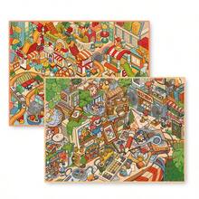 A Set Of DIY Scene‑Building Stickers,DIY Handcraft Stress‑Relief Scene Stickers,Leisure Time Puzzle Materials For Students To Relax - All-in-one - View 5