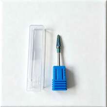 1件彩虹色鎢鋼美甲鑽頭，適用於凝膠指甲油卸除，防鏽耐磨，型號 XCWG77 - 彩色 - 查看 5
