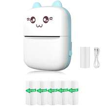 Wireless Mini Thermal Printer, 200DPI, USB Rechargeable, Portable Sticker Printer, Compatible With IOS And Android, Suitable For Photos, Notes, Gifts, Receipts, Lists And DIY Journals - Home And Office Use - Multicolor - View 22