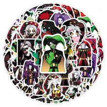 50pcs Cartoon Game Freak Circus Character Anime Jester Clown Decorative Notebook Stickers - Multicolor - View 6