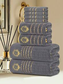 Bath Towel Sets - Multicolor - View 1