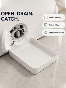 2pcs Washing Machine Drain Pan, Effectively Prevent Laundry Room Washing Machine Water Leakage And Flooding - A - View 2