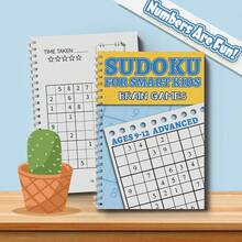 Sudoku Puzzle Notebooks, Beginner To Challenge Number Grid Logic Games, Brain Training, Math Thinking, Concentration & Problem-Solving Practice, Daily Logic Reasoning, Screen-Free Learning For Home, Classroom, Travel & Quiet Time - Sudoku Difficulty Level - View 6