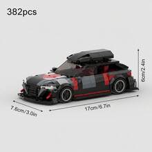 MIKEMENG 369/307/330/307/368/382 PCS Classic MOC Building Blocks Racing Car Set, Adult DIY Assemble Car Toy Model, Suitable For Collection, City Tech Champion Cup Series, Perfect As Birthday, Halloween, Christmas Gift For Boyfriend, Husband - Model - View 14