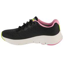 Skechers سكيتشرز آرتش فيت-إنفينيتي كول 149722-BKMT للنساء، حذاء رياضي أسود - الأسود - مشاهدة 2