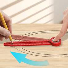 1pc Precision Mini Circle Scribing Tool 360-Degree Circular Marking Gauge Woodworking Tool Portable Compass - A - View 1