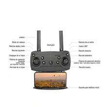 Drone Profesional 4K Plegable con Cámara HD, Control Remoto, Portátil para Fotografía Aérea, Ideal para Principiantes y Adultos - Ver 8