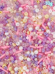1pc 10g Mixed Color Rice Beads Loose Beads Handmade DIY Material Accessories For Bracelet Necklace Beading - 10g Loose Beads - View 14