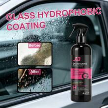 JB-XPCS Glass Hydrophobic Coating For Car Windshield, Rearview Mirror, And Side Windows, Water-Repellent Plating Liquid, Raindrops Bead Up And Roll Off, Anti-Stain, Water-Resistant, Improves Driving Visibility In Rain, Glass Protection Coating Agent YT0403 - YT0403 - View 1