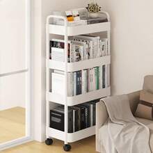 3-Tier And 4-Tier Waterproof Multi-Function Rolling Storage Cart - Versatile Storage Box For Home And Outdoor Camping - Multicolor - View 8