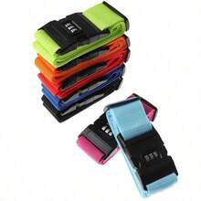 2pcs Travel Luggage Security Lock Durable Nylon Packing Straps - A - View 3