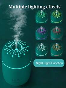 Silent Aromatherapy Diffuser + 10ml Essential Oil, USB Powered Humidifier With LED Mood Light, Long-Lasting Operation - Suitable For Living Room, Bedroom, Office - Perfect Birthday/Graduation/Valentine's Day, New Year Or Christmas Gift - Multicolor - View 12