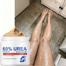 Crema exfoliante para pies con un 60 % de urea y un 2 % de ácido salicílico,cremas exfoliantes con urea, piedra pomex para baño,diseñada específicamente para talones secos y agrietados. Elimina la piel muerta, hidrata en profundidad y proporciona un cuidado profesional de los pies.hombre regalos - Carbón de bambú - Ver 1