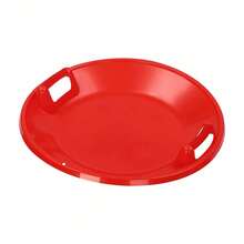 Round Snow Sled 1PCS Downhill Snow Scooter Snow Sled - Red - View 9