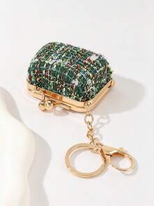 Mini Coin Purse, Portable Hanging Pouch, Exquisite Buckle Design Anti-Loss And Durable, Suitable For Commuting, Shopping Or Dating Use - Multicolor - View 4