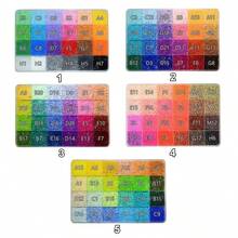 1 Set 2.6mm Mini Melt Beads (Includes 3000 Spare Beads), Assorted Styles, Suitable For 3D Puzzles, Jewelry Making, Keychain Pendant Crafting, Handmade Crafts And Fashion Gift Making Materials - Multicolor - View 6