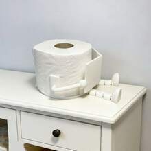 Fun Cute Book Roll Toilet Paper Holder Black And White Color Options Perfect For Bathroom Decor And Fun Home Decoration Ideal Holiday Gift For Friends Family And Book Lovers - 2-pack Tissue Holder (Rack Only) - View 7