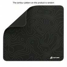 ATTACK SHARK CM02 PRO Gaming Mouse Pad, Speed Type Large Mouse Pad, Waterproof Surface, Stitched Edges, Non-Slip Rubber Base, L Size, Laminated Material, Dimensions 17.72" X 15.75" X 0.16" - Multicolor - View 12
