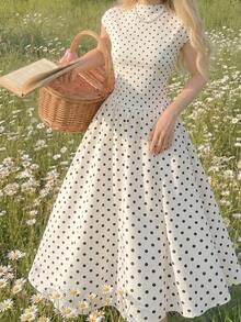 Women Long Dresses - White - View 3