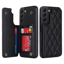 Wallet Phone Case Compatible With Iphone 18 17 Pro Max, Air, 16e, 16, 15, 14, 13, 12, 11 Pro Max, XR, XS MA, Magnetic Design, RFID Anti-Theft Card Slot, Magnetic Phone Protective Cover, Shockproof, Unisex, Also Compatible With Samsung Galaxy S26 S24 S25 S23 S22 Ultra Plus, Multi-Card Slot Design, Magnetic Clasp, With Stand, Shockproof Protective Cover - Black - View 50