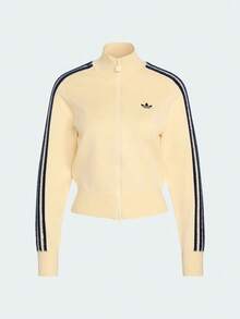 Adidas Originals 女款 KNIT FB TT 針織無領外套 KS6797 - 米色 - 查看 2
