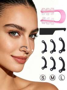 10 Pairs Exaggerated 3D Fluffy Faux Mink Full Strip False Eyelashes, Black Dense Long 22mm For Daily Makeup - Multicolor - View 1