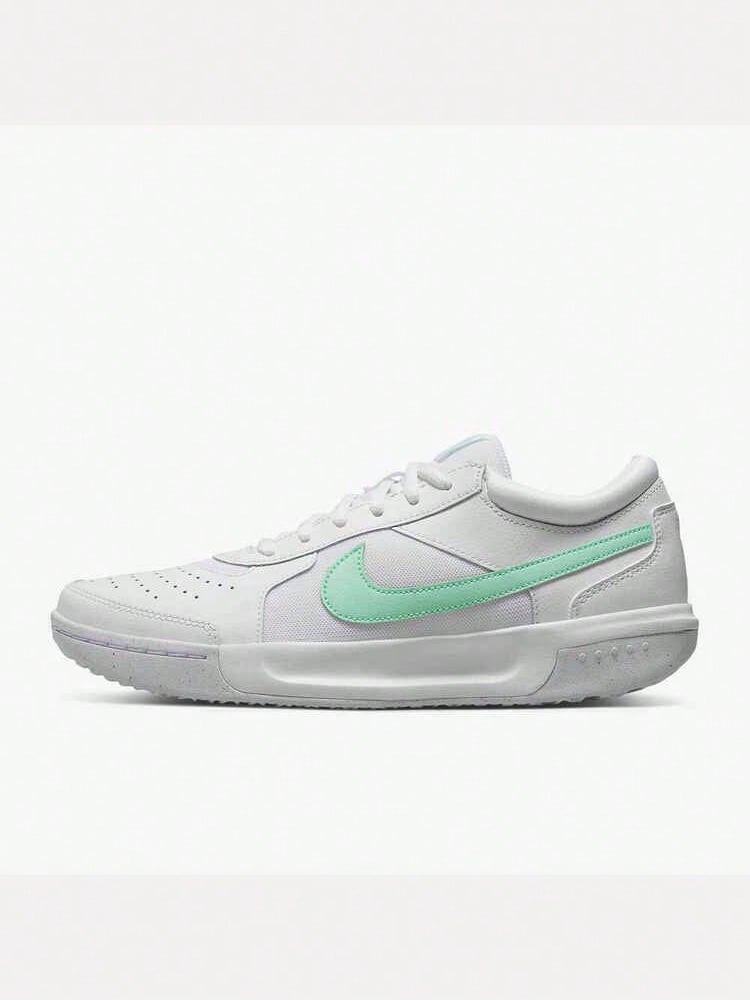 Women's W NIKE ZOOM COURT LITE 3 Tennis Shoes Low-Top DH1042-100 - Mint Green - View 1