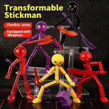 Office Decor Figurine Ornament -- DIY Assembly Model, Suitable For Decoration, Collection, Gift, Party - Multicolor - View 1