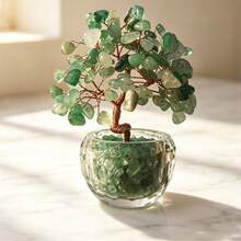 2026 New Small Green Acrylic Flat Tree Decor, Christmas Table Decoration Gift, Home Decor, Kitchen Decor, Room Decor, Party Decor, Decorative Craft, Desk Ornament, Dining Table Decoration - 1PC - View 6