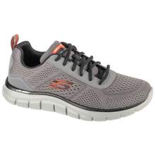 Skechers Track - Leshur - Grey Mens Sports Shoes - Grey - View 1