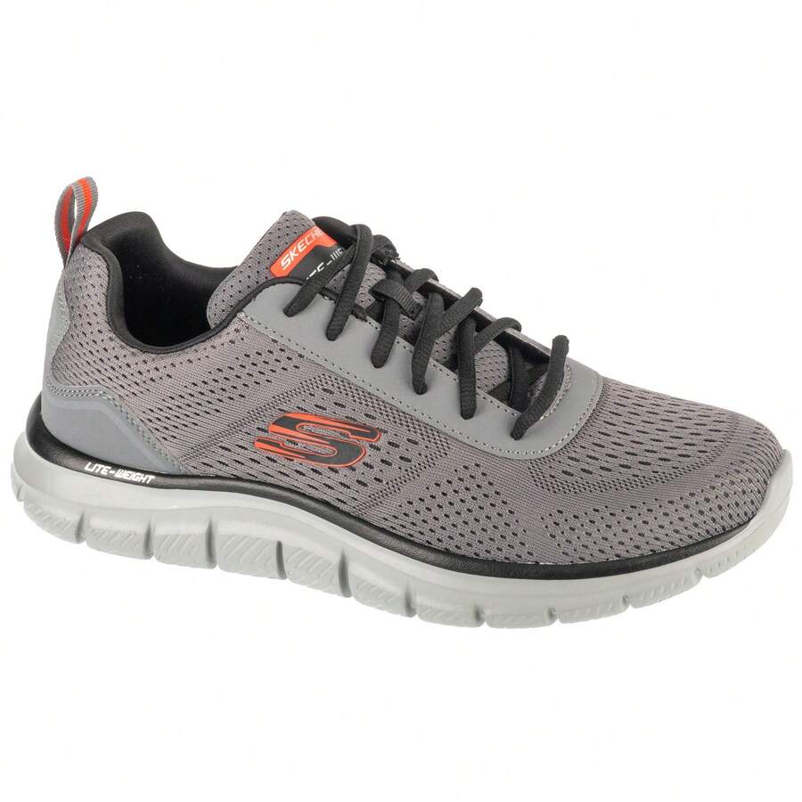 Skechers Track - Leshur - Grey Mens Sports Shoes - Grey - View 1